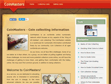 Tablet Screenshot of coinmasters.net